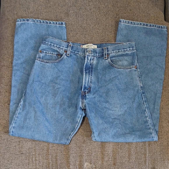 Levi's 517 34x30 Bootcut Blue Relaxed Jeans - Picture 1 of 6